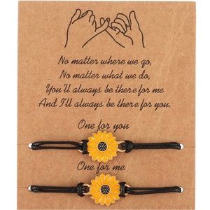 Golden Sunflower Bracelet
